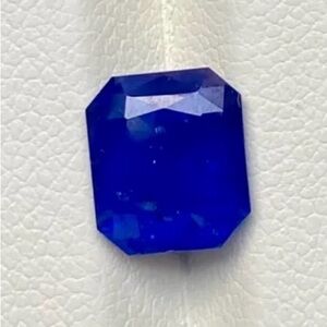 2.85 carat Natural Blue Ceylon Sapphire Octagon Faceted Gemstone